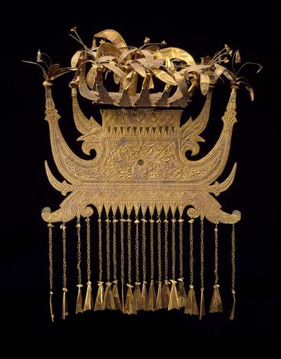 Tocado, finales del siglo XIX-principios del siglo XX de Culture Minangkabau