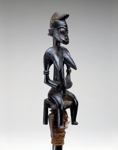 Bastón de cultivador campeón, región de Korhogo, Costa de Marfil, finales del siglo XIX - principios del siglo XX de Culture Senufo
