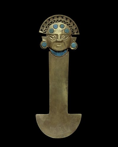 Cuchillo Tumi, 800-1375 d.C. de Culture Sicán