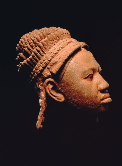 Cabeza de reina yoruba, de Ita Yemoo, Ife, Nigeria de Culture Yoruba