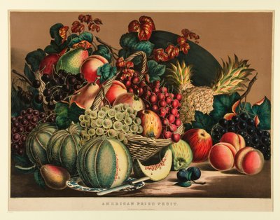 Fruta premio estadounidense de Currier and Ives