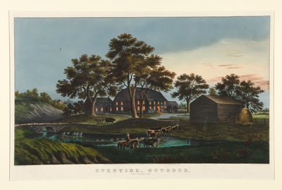 Eventide - Octubre/ The Village Inn de Currier and Ives