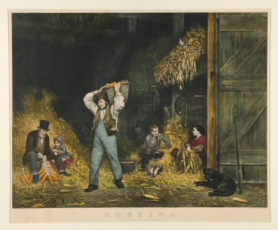 Descascarada de Currier and Ives