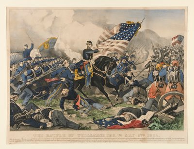 La batalla de Williamsburg, Virginia, 5 de mayo de 1862 de Currier and Ives