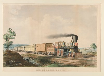 El tren expreso de Currier and Ives
