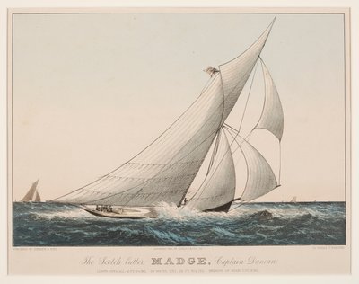 El Scotch Cutter Madge, Capitán Duncan de Currier and Ives