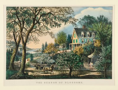 La temporada de las flores de Currier and Ives