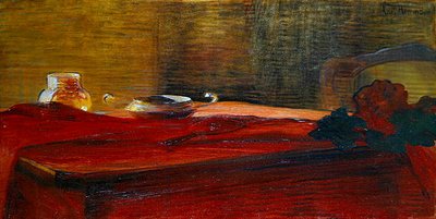 Un rayo de sol, naturaleza muerta de Curt Herrmann