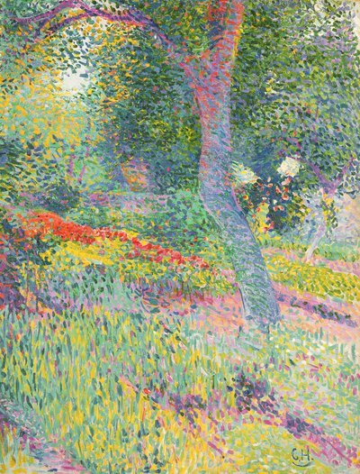 En el jardín del castillo de Pretzfeld, c.1903 de Curt Herrmann