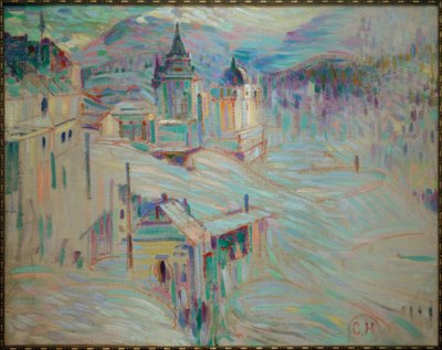 San Moritz en invierno de Curt Herrmann