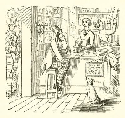 Tienda de guantes de Cuthbert Bede