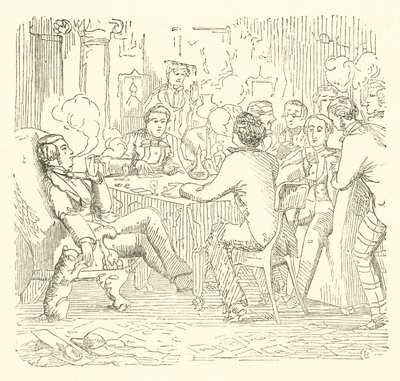 Jugando a las cartas de Cuthbert Bede