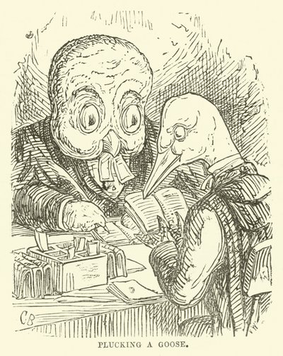 Ilustración para El Pequeño Sr. Bouncer y su Amigo Verdant Green de Cuthbert Bradley