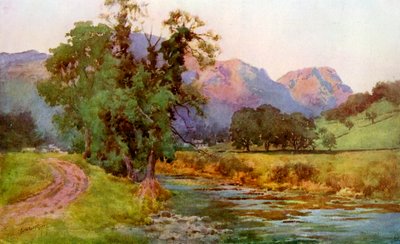 Yewdale Crags, Coniston, Cumbria, 1924-1926 de Cuthbert Rigby