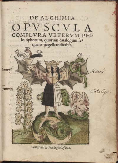 De Alchimia opvscvla complvra vetervm philosophorum, 1550 de Cyriacus Jacob