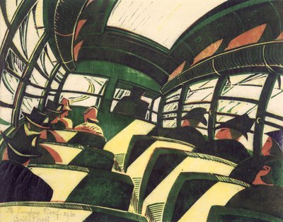 The Sunshine Roof, c.1934 (lito) de Cyril Edward Power