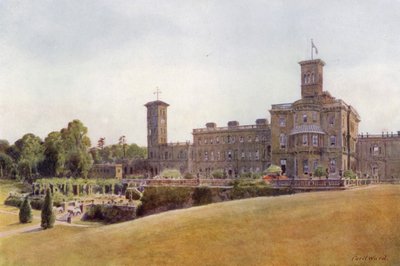 Casa Osborne y Terrazas (litografia en color) de Cyril Ward