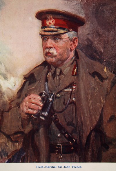 El mariscal de campo Sir John French, ilustración de 