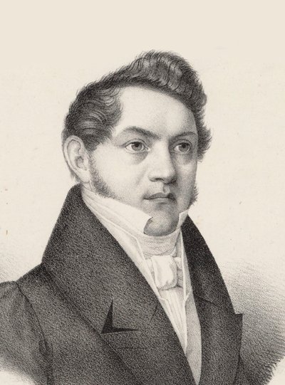 Retrato de Carl Gottlieb Reissiger 1798-1859, c. 1830 de Czauczik