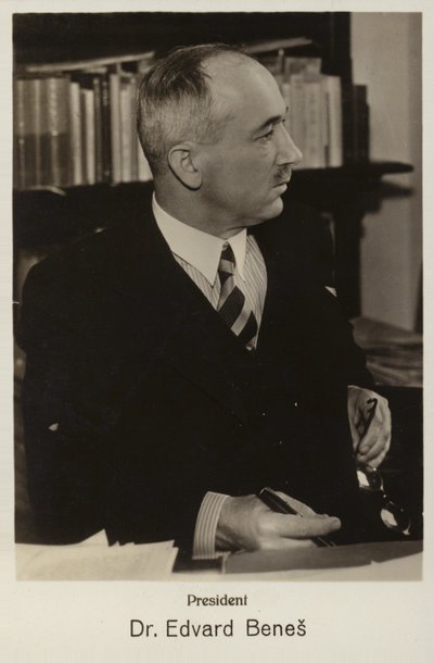 Edvard Benes de Czech Photographer