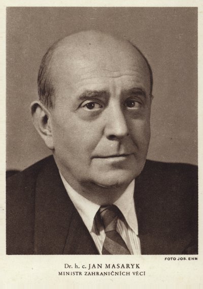 Jan Masaryk de Czech Photographer
