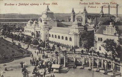 Exposición del Jubileo, Praga, 1908 de Czech Photographer