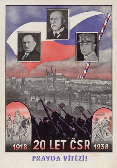 Celebrando la Independencia de Checoslovaquia 1918 - 1938 de Czech School