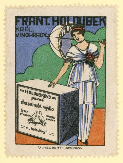 Jabón de potasio marca Dove de Frantisek Holoubek de Czech School