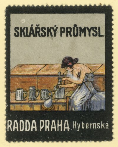 Industria del vidrio de Czech School