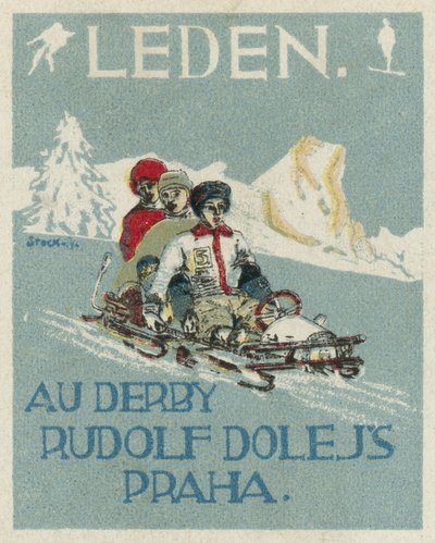 Enero. Moda Au Derby Rudolf Dole, Praga de Czech School