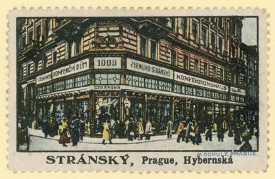 Confitería Stransky, Calle Hybernska, Praga de Czech School