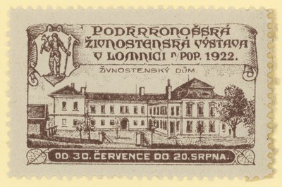 Exposición comercial, Lomnica, Checoslovaquia, 1922 de Czech School