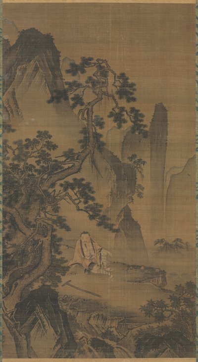 The Hermit Xu You Resting by a Stream de Dai Jin