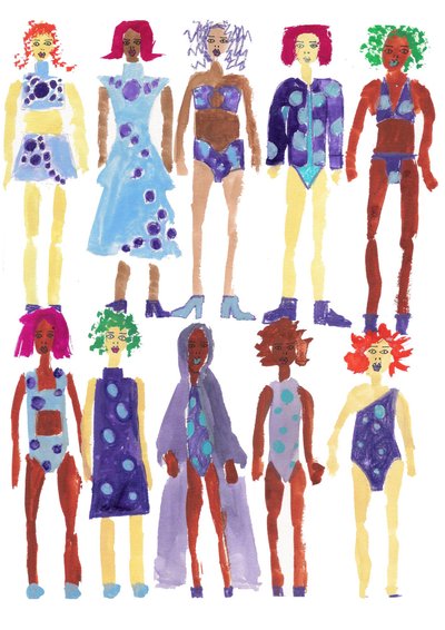 Ropa de playa de Daisy de Villeneuve