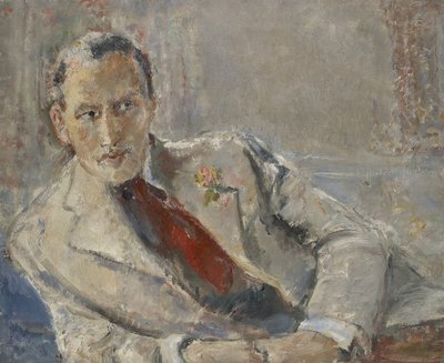 Geoffrey Hedley, c.1942 (óleo sobre lienzo) de Dame Ethel Walker