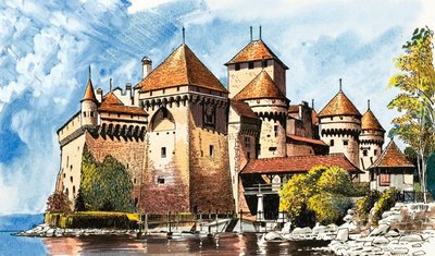 Castillo de Chillon de Dan Escott