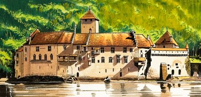 Castillo de Chillon de Dan Escott