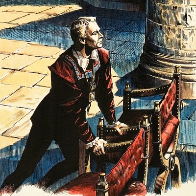 Laurence Olivier como Hamlet de Dan Escott