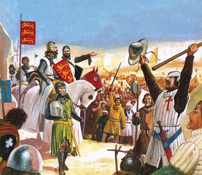Ricardo Corazón de León llega a Acre de Dan Escott