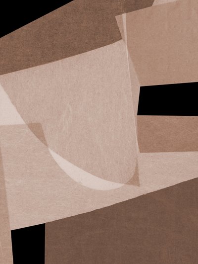 Collage abstracto de Dan Hobday