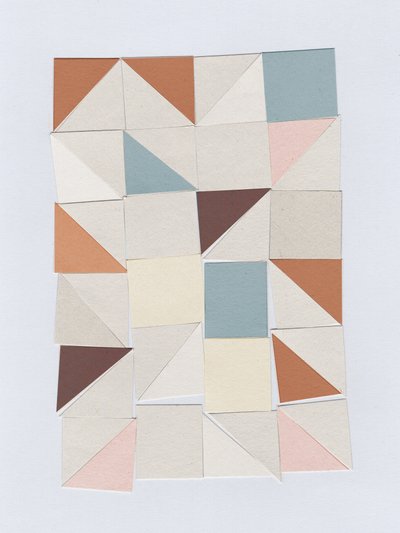Pastel geométrico de Dan Hobday