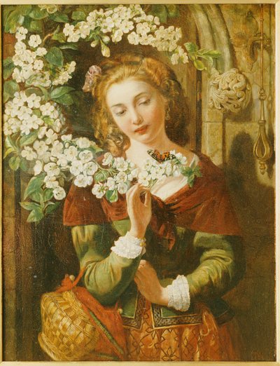 Mayo (óleo sobre tabla) de Daniel Maclise