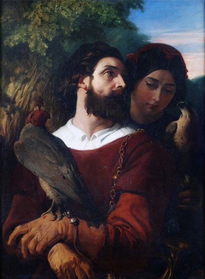 El cetrero de Daniel Maclise