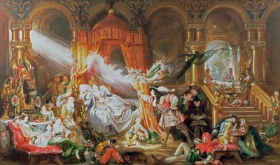 La Bella Durmiente de Daniel Maclise