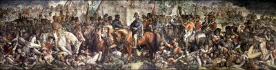 El encuentro de Wellington y Blucher tras la batalla de Waterloo de Daniel (1806 70) Maclise