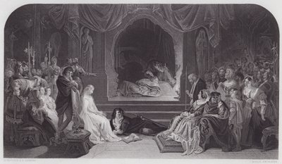 Hamlet de Daniel (after) Maclise