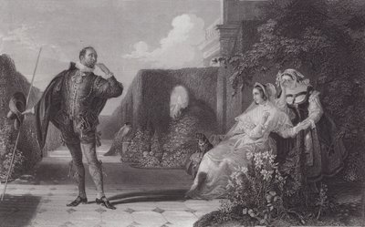 Malvolio, Noche de Reyes de Daniel (after) Maclise