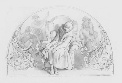 Shakespeare, Última Escena de Todas de Daniel (after) Maclise