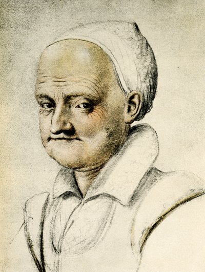 Retrato de una anciana de Daniel Dumonstier or Dumoustier