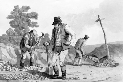 Reparadores de caminos, 1812 de Daniel Havell